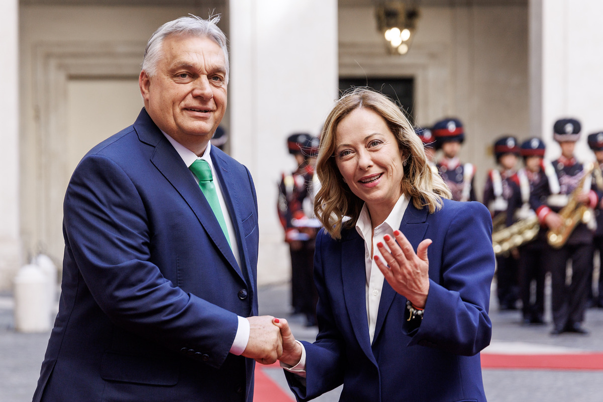 Orban in Italia da Meloni. Il premier ungherese: “Favorire una pace giusta in Ucraina. Urgenti norme Ue sui rimpatri” Orban in Italia da Meloni. Il premier ungherese: “Favorire una pace giusta in Ucraina. Urgenti norme Ue sui rimpatri”