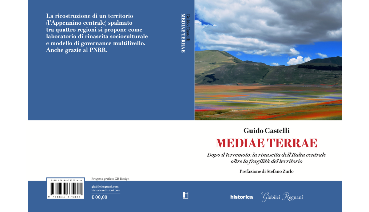 Fiera Nazionale della Piccola e Media Editoria, Guido Castelli presenta il suo ultimo libro “Mediae Terrae” Fiera Nazionale della Piccola e Media Editoria, Guido Castelli presenta il suo ultimo libro “Mediae Terrae”