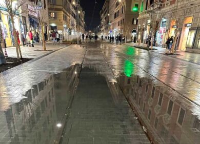 Cantieri Giubileo: ecco il laghetto di via Ottaviano. La società corre ai ripari: “risolveremo al più presto” ma le scuse sono finite
