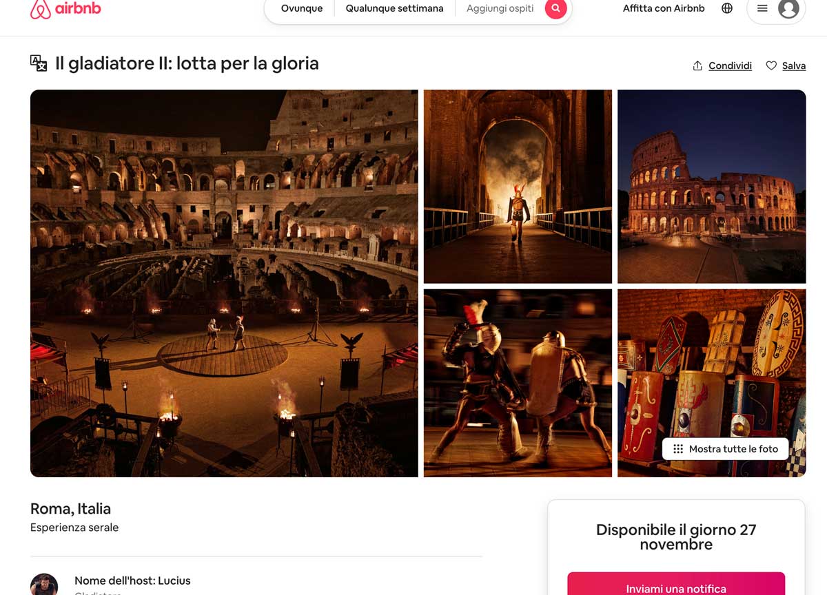 Colosseo “noleggiato” ai turisti gladiatori”, Smeriglio avverte Airbnb: “Daremo battaglia per la tutela e conservazione del patrimonio” Colosseo “noleggiato” ai turisti gladiatori”, Smeriglio avverte Airbnb: “Daremo battaglia per la tutela e conservazione del patrimonio”