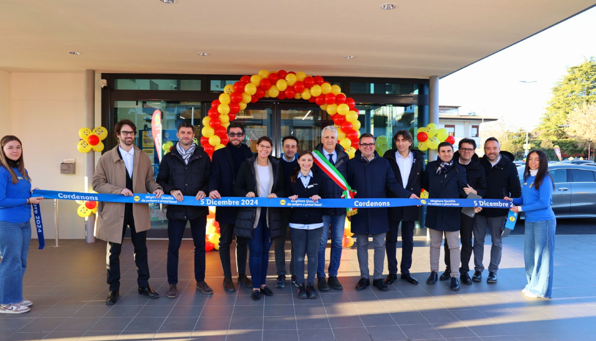 Lidl, inaugurato nuovo punto vendita a Cordenons: una struttura moderna e sostenibile Lidl, inaugurato nuovo punto vendita a Cordenons: una struttura moderna e sostenibile