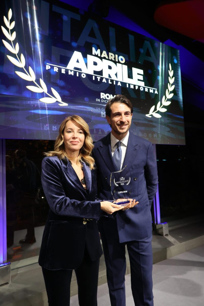 Il barese Mario Aprile tra i vincitori del Premio Italia Informa 2024 Il barese Mario Aprile tra i vincitori del Premio Italia Informa 2024