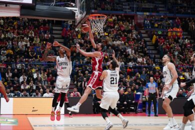 Olimpia Milano ko con la Virtus Bologna. Coach Ettore Messina: “L’inizio ci ha illuso, loro umili e solidi”