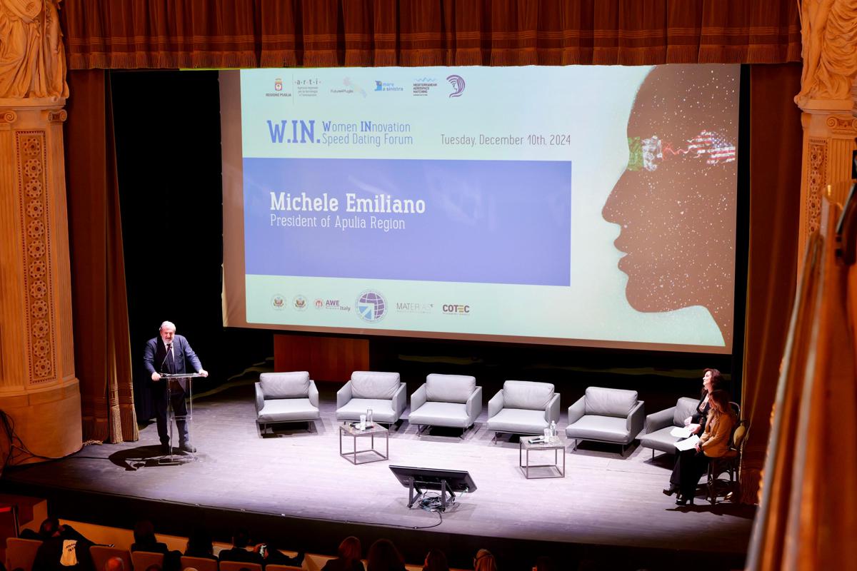 Women INnovation Speed Dating Forum a Bari con Tracy Roberts-Pounds Women INnovation Speed Dating Forum a Bari con Tracy Roberts-Pounds
