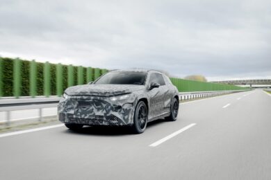 Mercedes-AMG: ultimi test per il nuovo SUV elettrico ad alte prestazioni