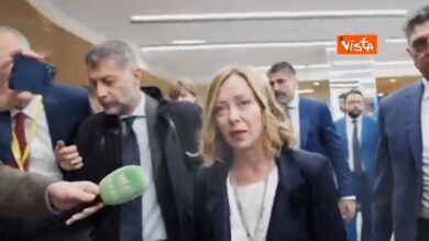 Il racconto social di Giorgia Meloni ad Atreju, fra abbracci con Milei e sul palco con Mikati