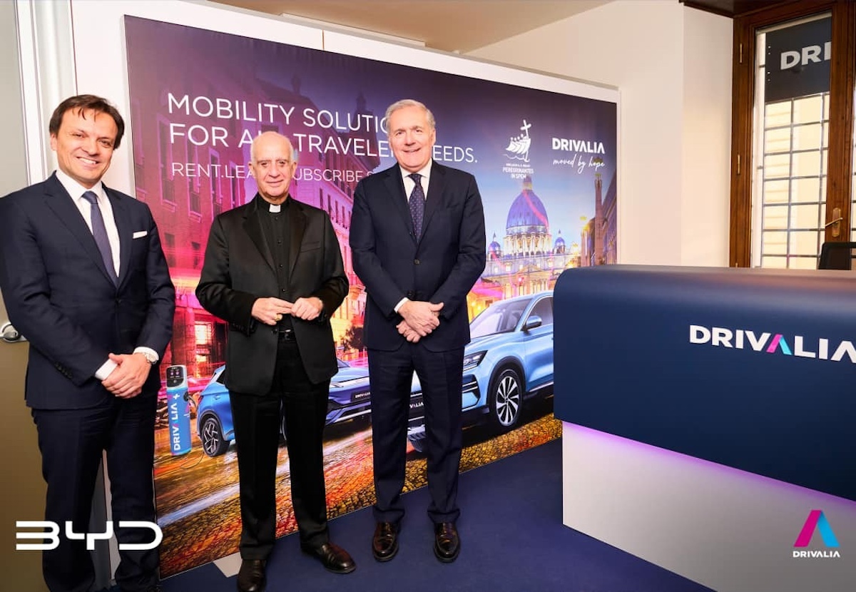 Drivalia e BYD inaugurano il Mobility Store per il Giubileo 2025 a Roma Drivalia e BYD inaugurano il Mobility Store per il Giubileo 2025 a Roma