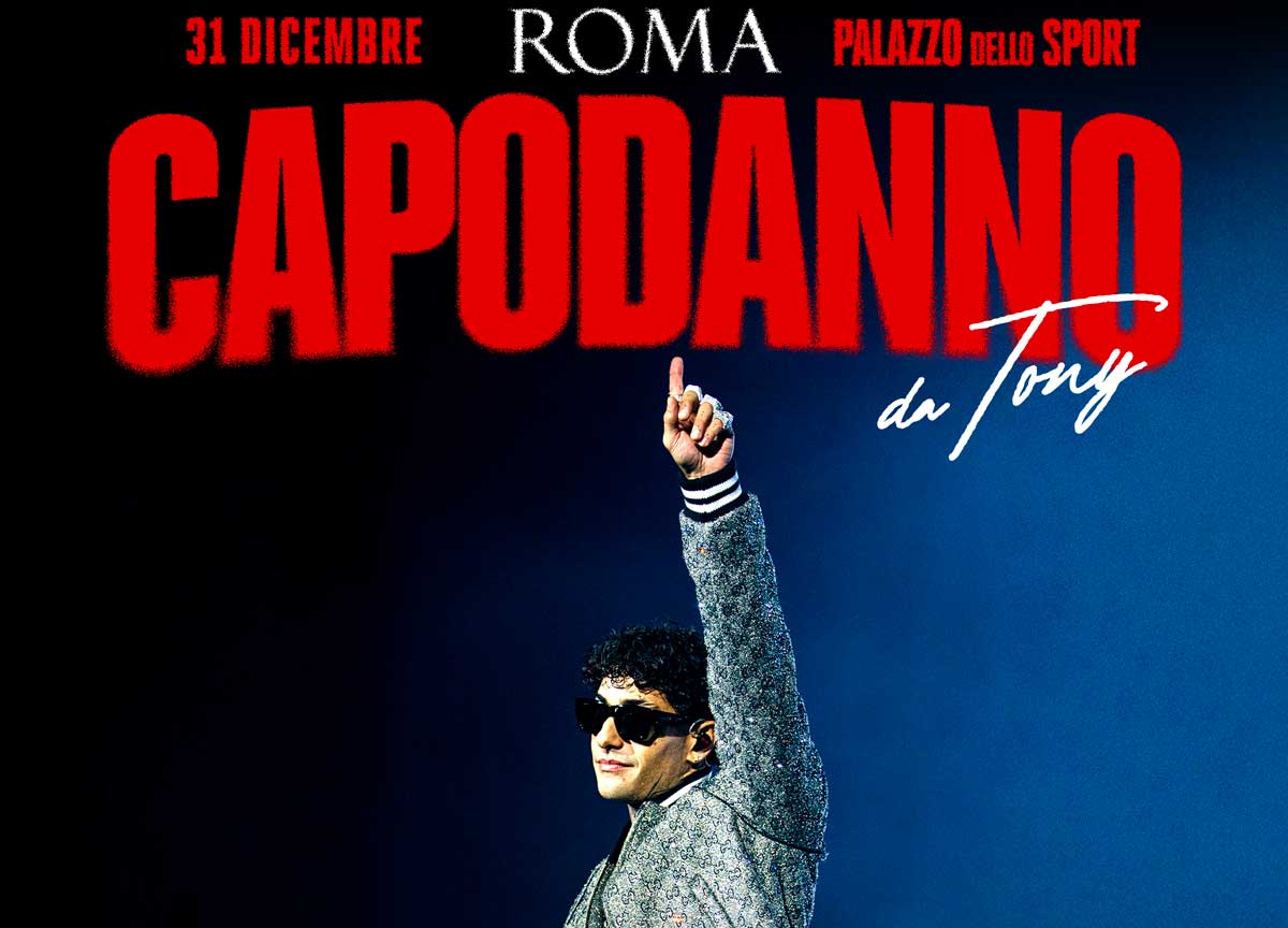 Tony Effe si fa il suo Concertone: il 31 salirà sul palco del Palaeur. E’ sfida aperta col Circo Massimo e il Comune Tony Effe si fa il suo Concertone: il 31 salirà sul palco del Palaeur. E’ sfida aperta col Circo Massimo e il Comune