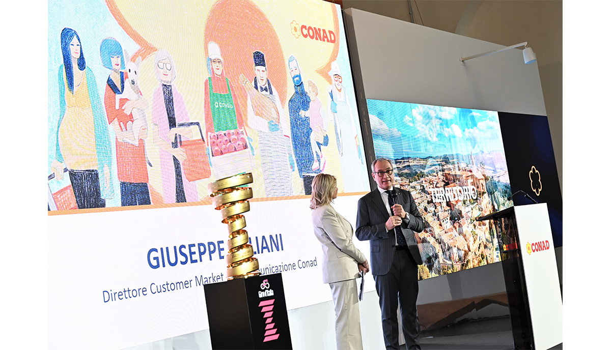 Conad sponsor Maglia Bianca del Giro d’Italia