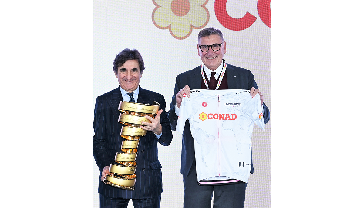 Conad sponsor Maglia Bianca del Giro d’Italia