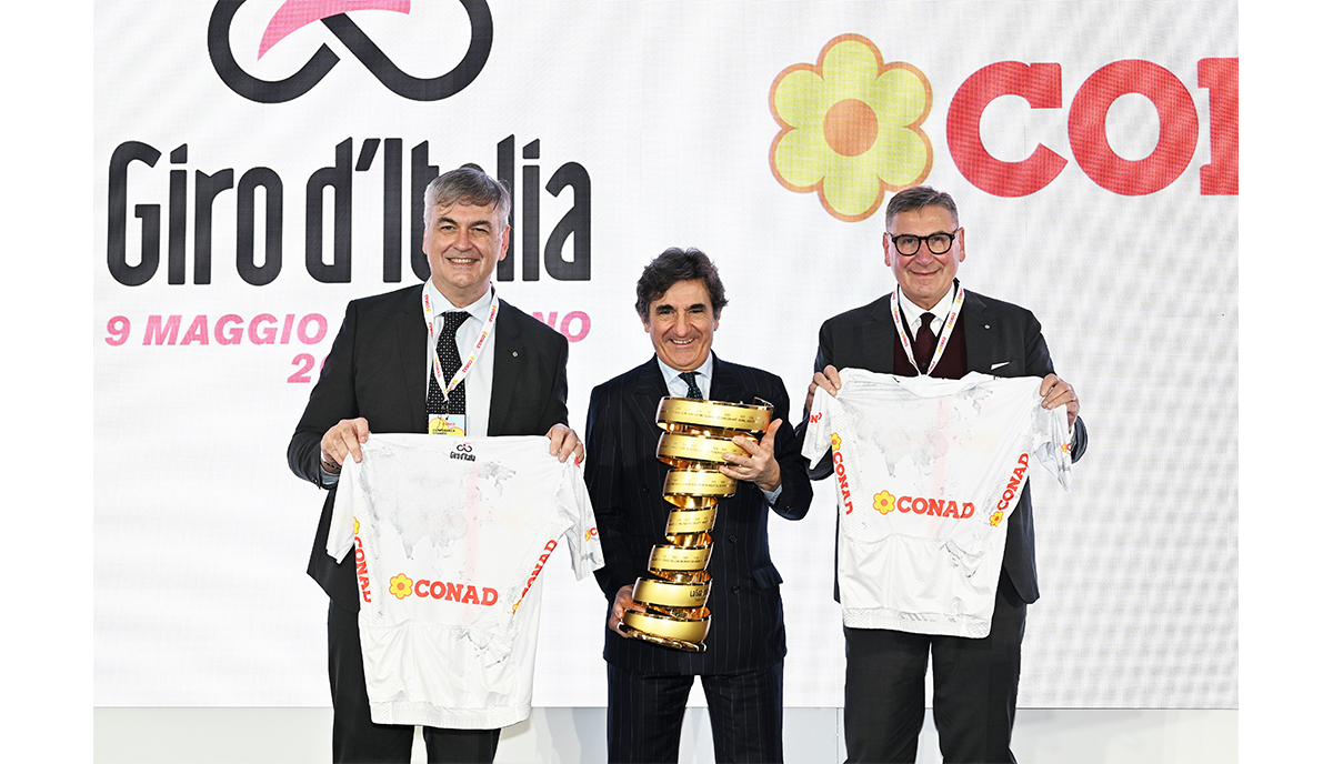 Conad sponsor Maglia Bianca del Giro d’Italia