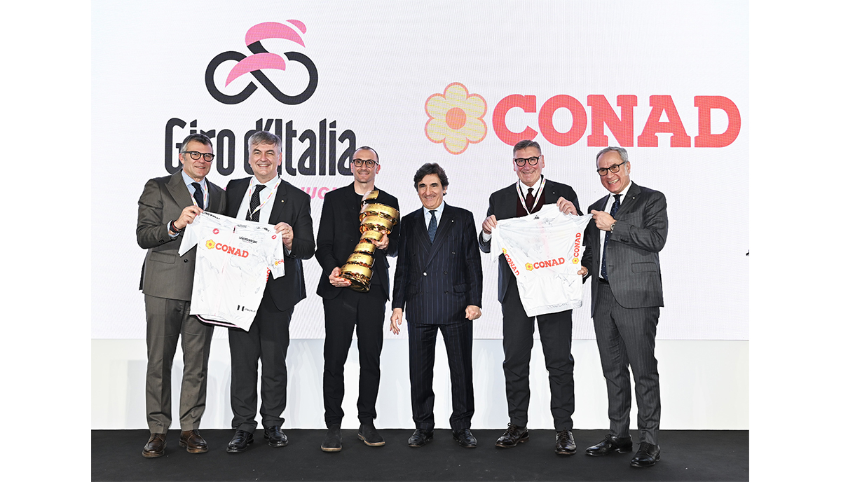 Conad sponsor Maglia Bianca del Giro d’Italia