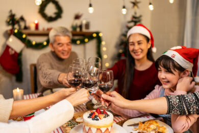 Natale in agriturismo per 2mln di italiani. In 17mln in viaggio, il 44% va dai parenti