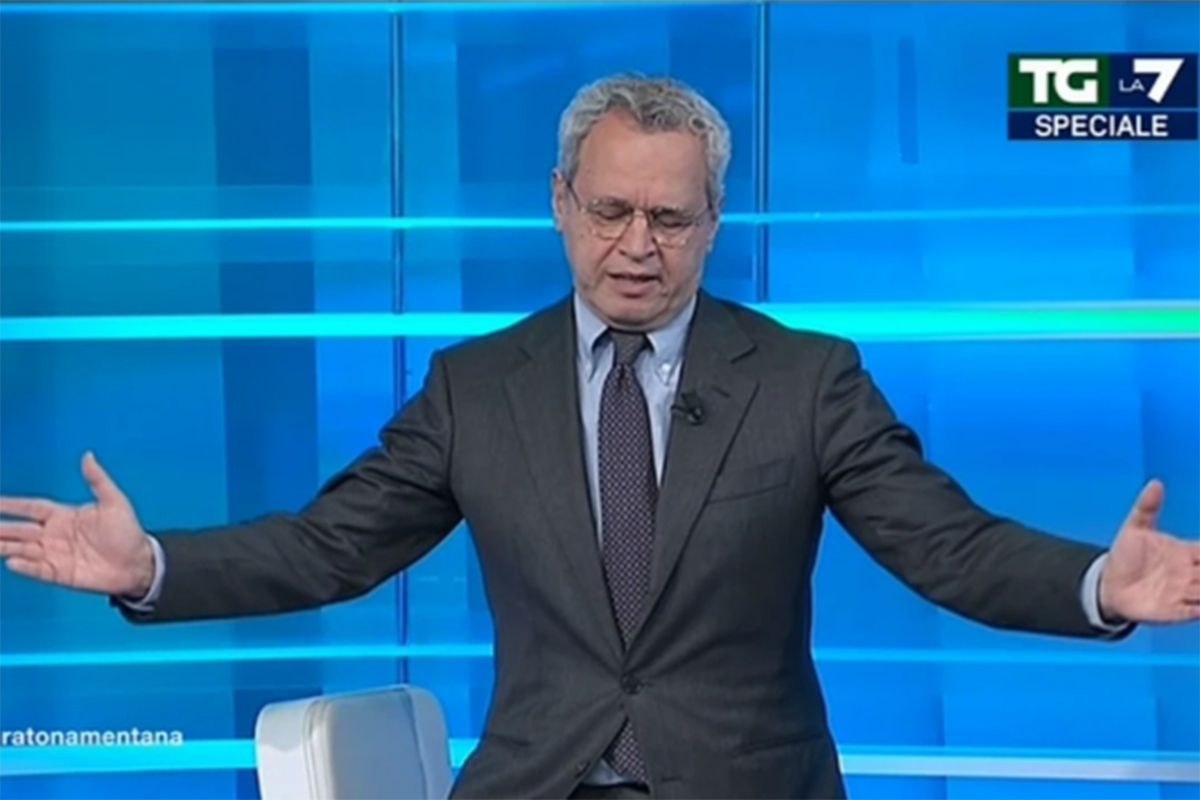 Ascolti tv, Mentana fa boom: TgLa7 trend clamoroso 2024 (in controtendenza, i numeri): Urbano Cairo festeggia Ascolti tv, Mentana fa boom: TgLa7 trend clamoroso 2024 (in controtendenza, i numeri): Urbano Cairo festeggia