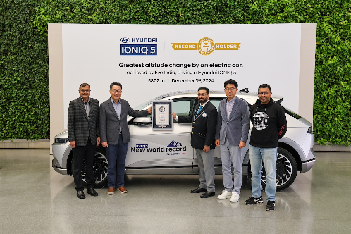 Hyundai IONIQ 5 conquista il Guinness World Records™: il più grande dislivello affrontato da un’auto elettrica Hyundai IONIQ 5 conquista il Guinness World Records™: il più grande dislivello affrontato da un’auto elettrica