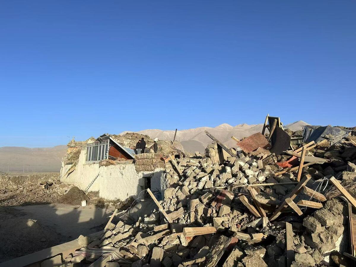 Disastro in Tibet, scossa di terremoto di magnitudo 7.1. Più di 100 morti