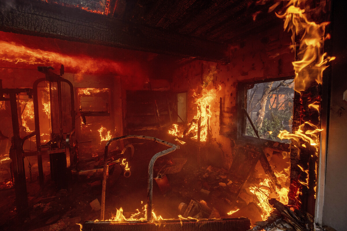 Brucia la California, a Los Angeles scatta lo stato di emergenza: 30 mila sfollati per un vasto incendio Brucia la California, a Los Angeles scatta lo stato di emergenza: 30 mila sfollati per un vasto incendio