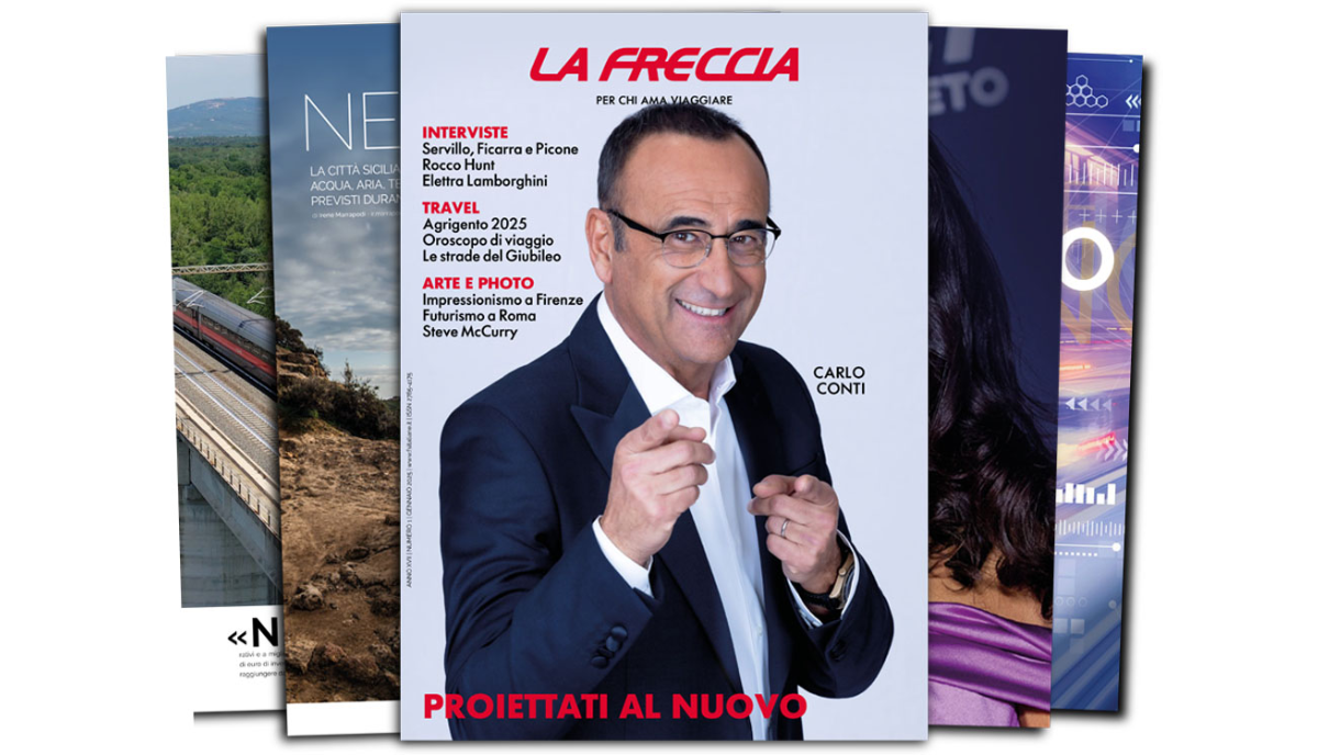 Gruppo FS, La Freccia di Gennaio: Carlo Conti anticipa in esclusiva una novità di Sanremo Gruppo FS, La Freccia di Gennaio: Carlo Conti anticipa in esclusiva una novità di Sanremo