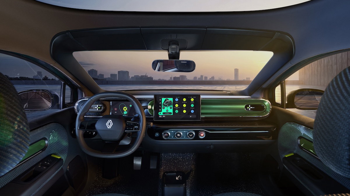 Renault rivoluziona gli interni della Nuova Twingo E-Tech Electric Prototype