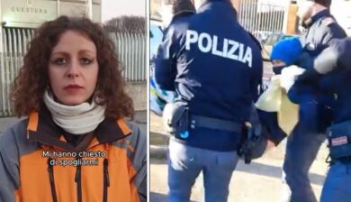 Brescia, la denuncia della manifestante: “In Questura costretta a togliermi le mutande e fare tre squat”