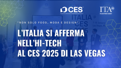“Non solo food, moda e design”: l’Italia si afferma nell’hi-tech al CES 2025 di Las Vegas