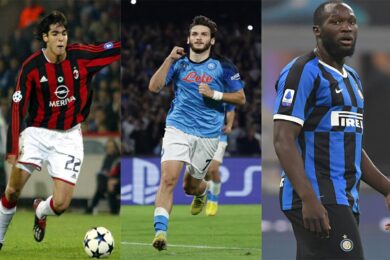 Calciomercato, da Zidane a Kakà, Lukaku, Kvaratskhelia e… quando le cessioni sono un affare