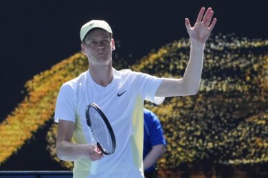 Australian Open, quando giocano domani Sinner e gli altri italiani