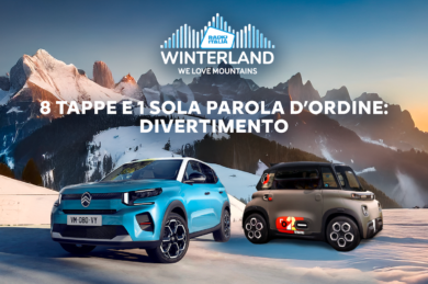 Radio Italia Winterland Tour 2025: musica, neve e mobilità sostenibile con Citroen