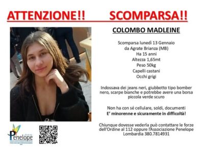 Madleine e Vittoria: allarme per due ragazze scomparse da casa da una settimana