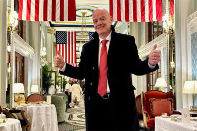 Perché Gianni Infantino (Fifa) era all’insediamento di Donald Trump
