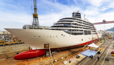 Fincantieri, varata ad Ancona la nave extralusso “Four Seasons I”
