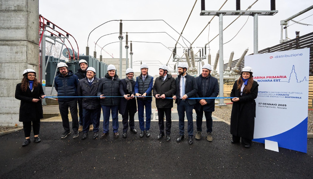E-Distribuzione, inaugurata la nuova Cabina Primaria a Novara E-Distribuzione, inaugurata la nuova Cabina Primaria a Novara