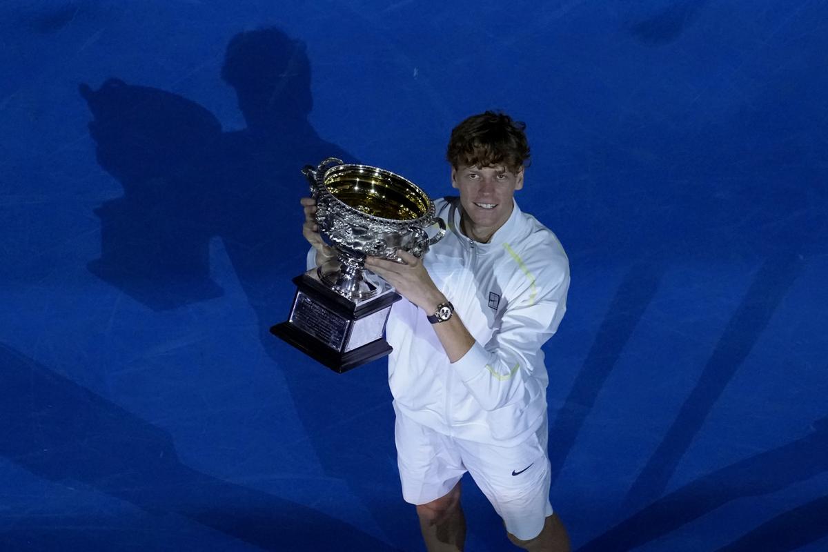 Gli ascolti tv della finale degli Australian Open, Sinner-Zverev. Record al 33% Gli ascolti tv della finale degli Australian Open, Sinner-Zverev. Record al 33%