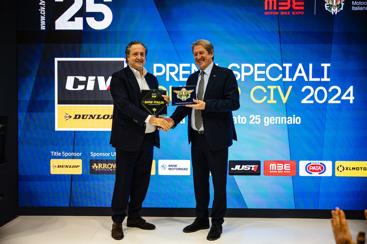 BMW Italia rinnova la partnership con la Federazione Motociclistica Italiana per il CIV 2025 BMW Italia rinnova la partnership con la Federazione Motociclistica Italiana per il CIV 2025