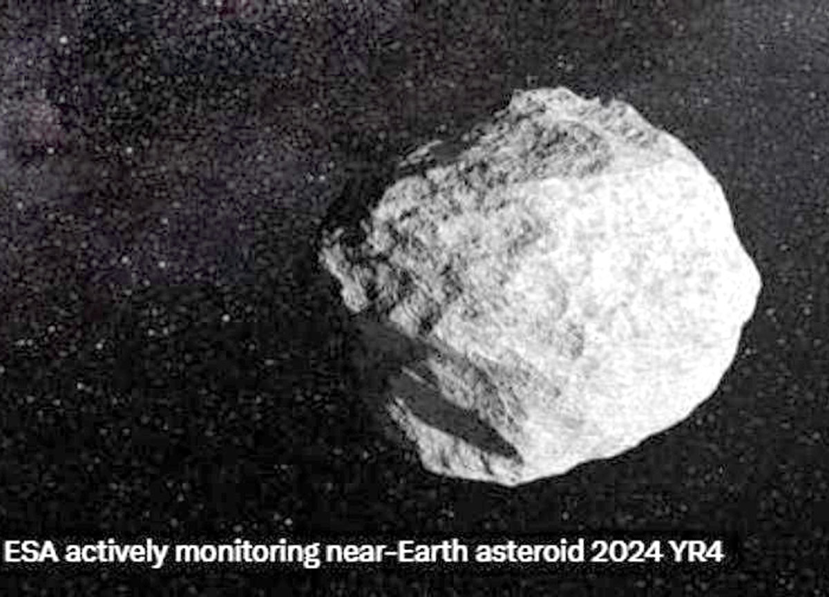 Asteroide YR4 sulla Terra nel 2032, l’astrofisico: “Piccolo e infido, stiamo attenti”