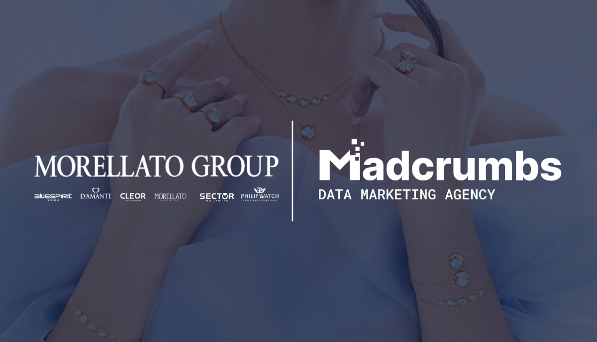 Madcrumbs confermata partner di Gruppo Morellato per l’ottimizzazione della strategia digitale Madcrumbs confermata partner di Gruppo Morellato per l’ottimizzazione della strategia digitale