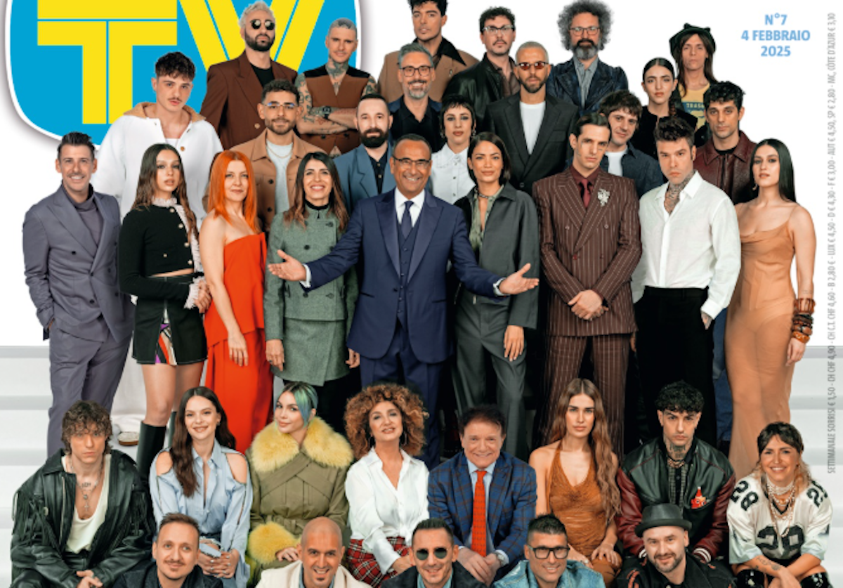 Sanremo 2025, la foto dei big fa discutere: Achille Lauro vicino a Fedez (al posto di Emis Killa) e Clara con troppe dita Sanremo 2025, la foto dei big fa discutere: Achille Lauro vicino a Fedez (al posto di Emis Killa) e Clara con troppe dita