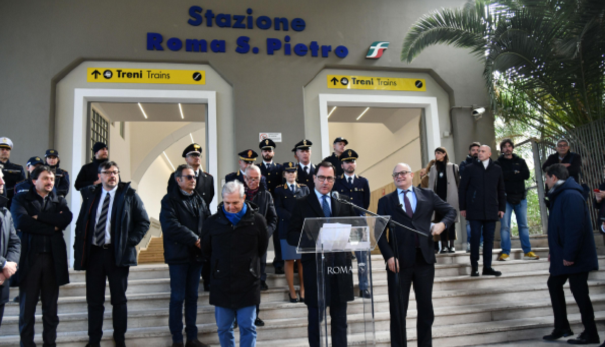 Giubileo 2025, Gruppo FS: ultimati i lavori della stazione Roma San Pietro Giubileo 2025, Gruppo FS: ultimati i lavori della stazione Roma San Pietro