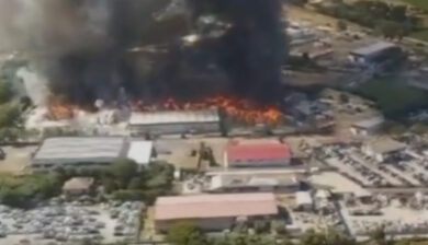 Ciampino, incendio appiccato da un migrante appena arrivato in Italia: fermato