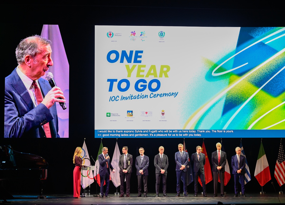 “One year to go”: un anno alle Olimpiadi di Milano Cortina 2026. Già venduti 65mila biglietti “One year to go”: un anno alle Olimpiadi di Milano Cortina 2026. Già venduti 65mila biglietti