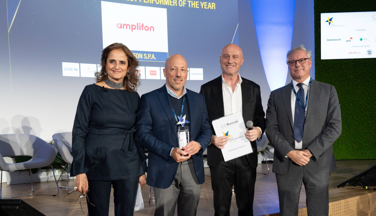 Amplifon, ottenuto il Best Performance Award 2025 Amplifon, ottenuto il Best Performance Award 2025