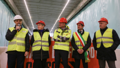 Gruppo FS: completato lo scavo della galleria AV/AC a San Martino Buon Albergo