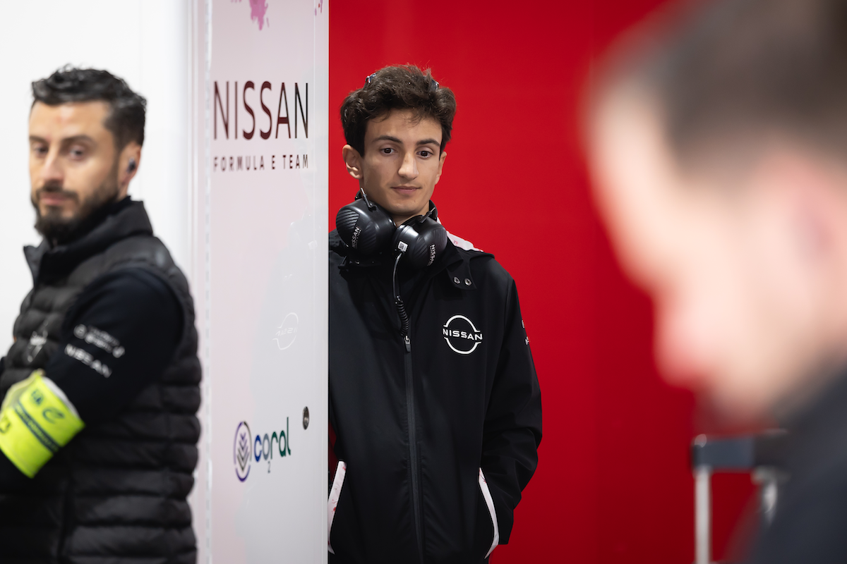 Gabriele Minì al volante per Nissan Formula E nelle prove libere degli esordienti Gabriele Minì al volante per Nissan Formula E nelle prove libere degli esordienti