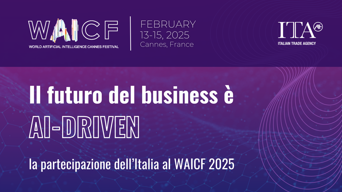 Il futuro del business è AI-driven: la partecipazione dell’Italia al WAICF 2025 Il futuro del business è AI-driven: la partecipazione dell’Italia al WAICF 2025