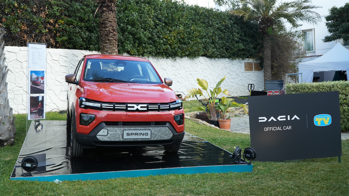 Dacia Spring brilla al Festival di Sanremo con TV Sorrisi e Canzoni