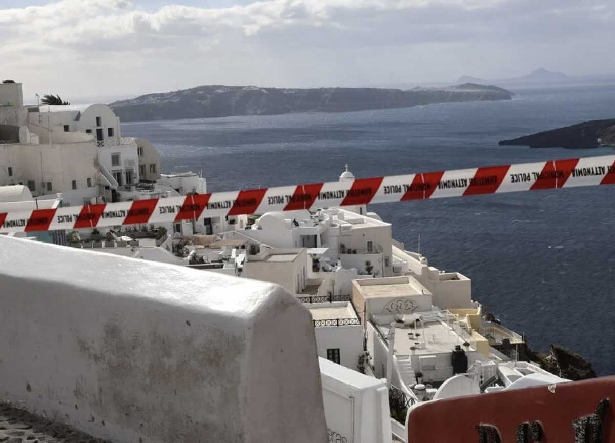 Serie di nuovi terremoti a Santorini, due maxi scosse da magnitudo 5.2