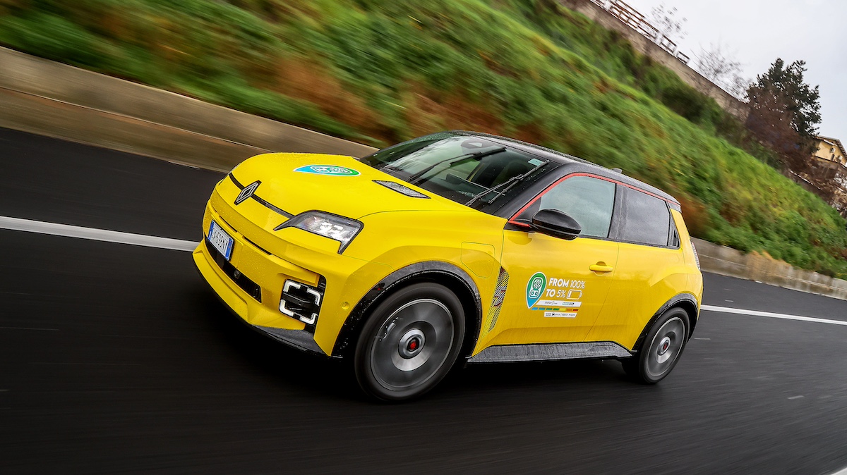 Test “From 100% to 5%”: ecco le auto elettriche più efficienti sul Grande Raccordo Anulare