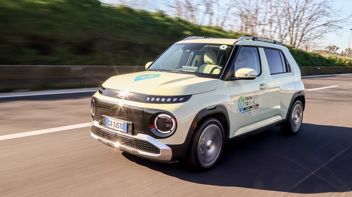 Test “From 100% to 5%”: ecco le auto elettriche più efficienti sul Grande Raccordo Anulare