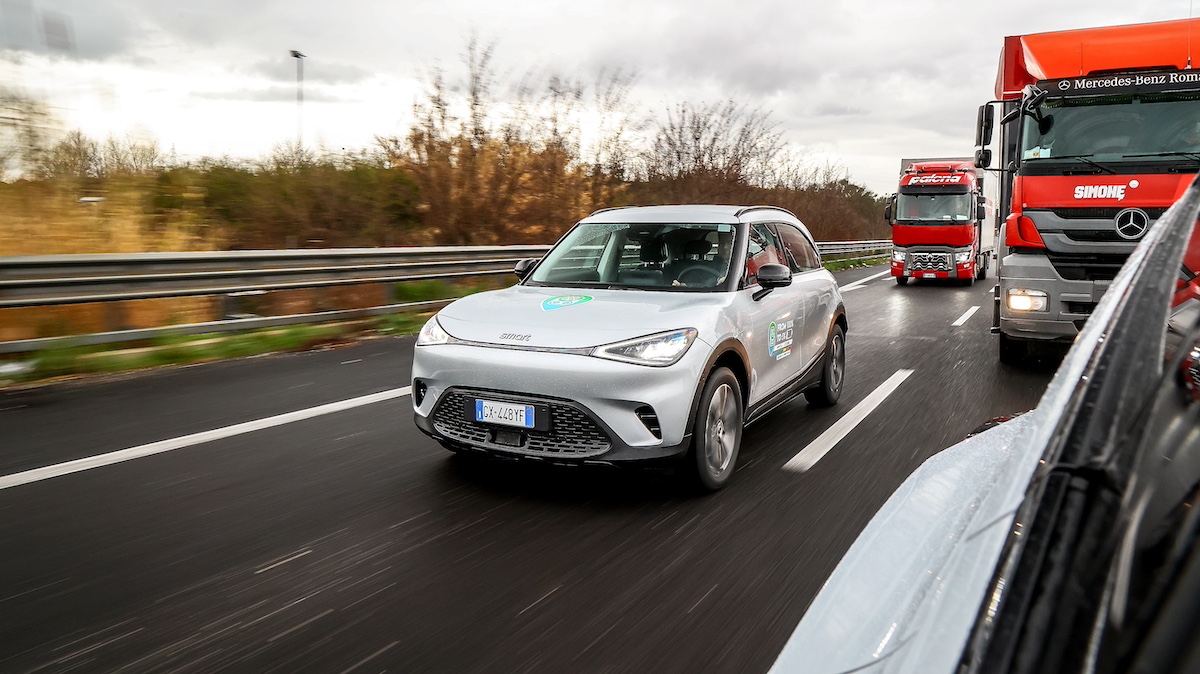 Test “From 100% to 5%”: ecco le auto elettriche più efficienti sul Grande Raccordo Anulare