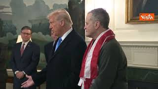 Trump: “Rilascio di Fogel sia l’inizio con Mosca per la fine della guerra in Ucraina”- VIDEO